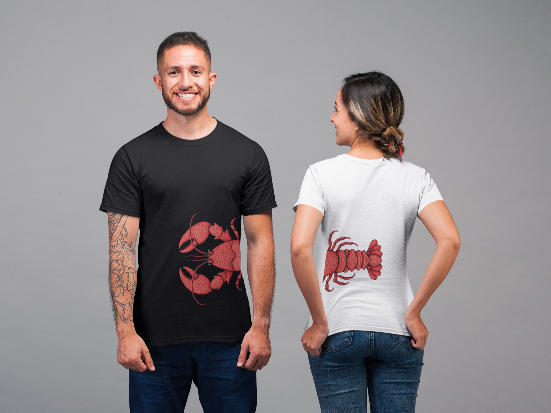 Squiggly Side Lobster