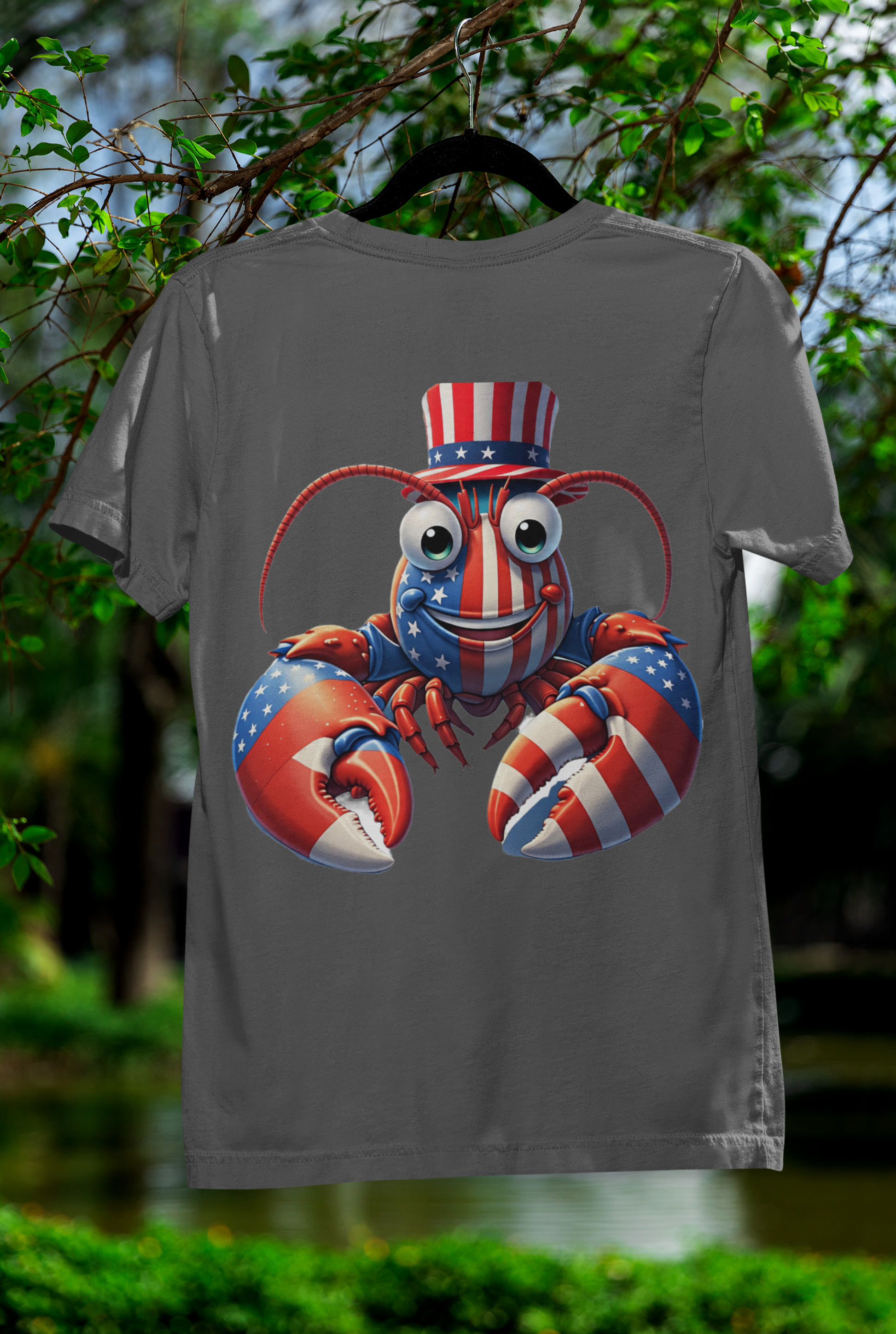 American Flag Lobster - Character Only
