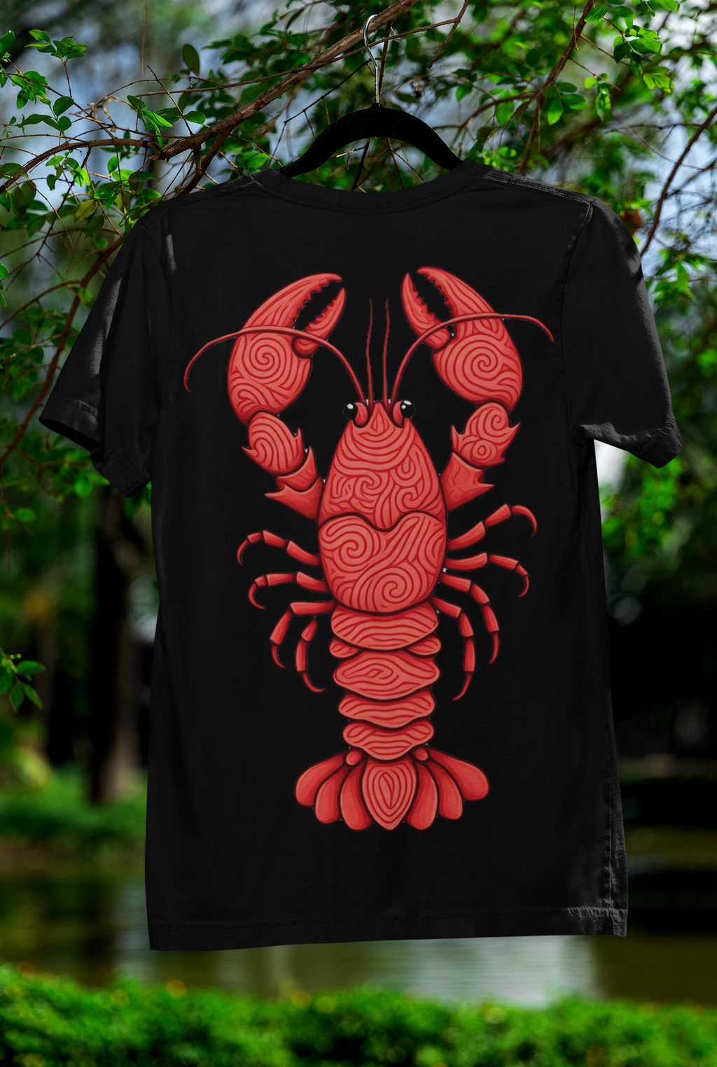 Squiggly Line Lobster