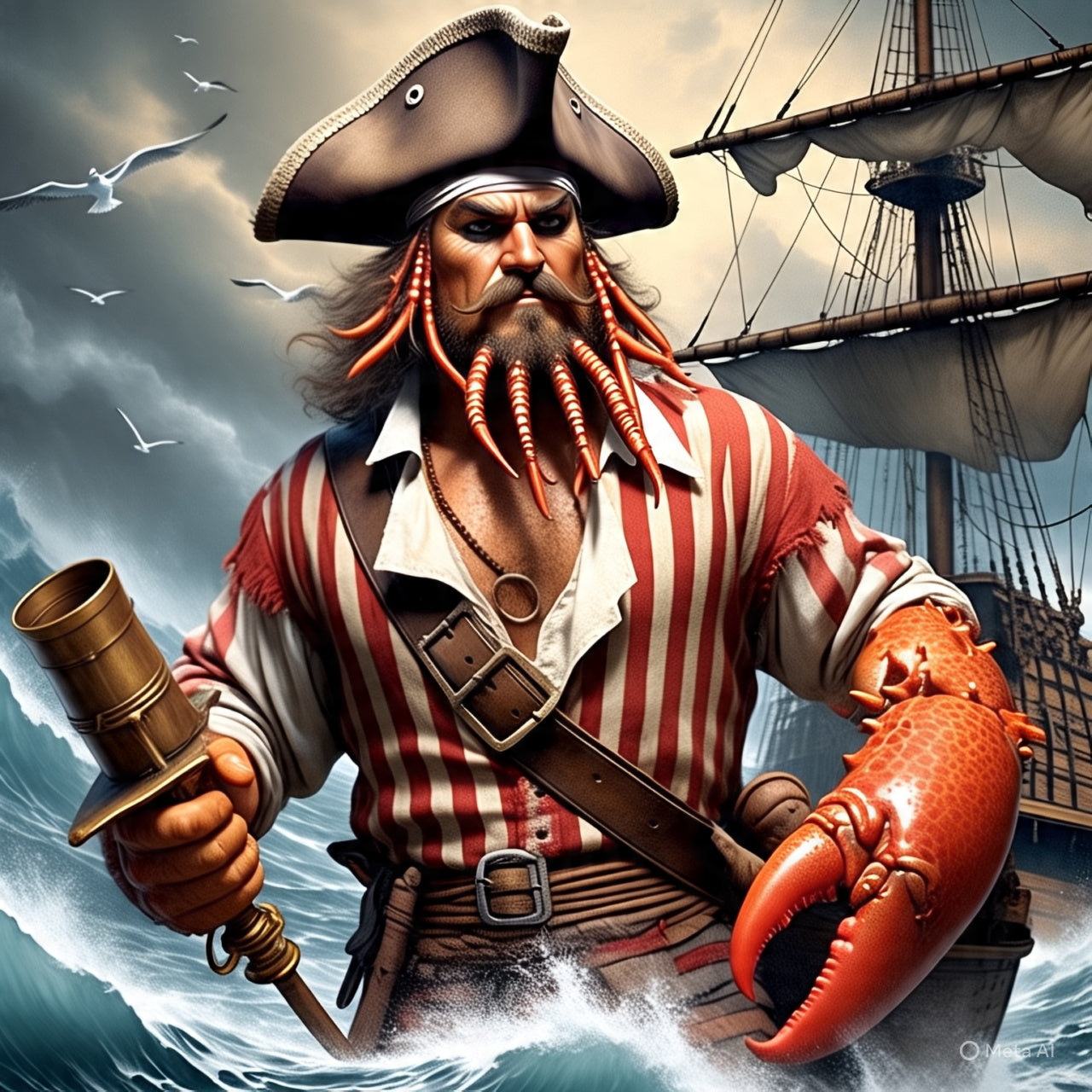 The Takeover - Pirate - Lobster - Man